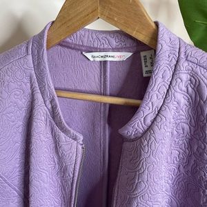 Issac Mizrahi Live peplum blazer coat